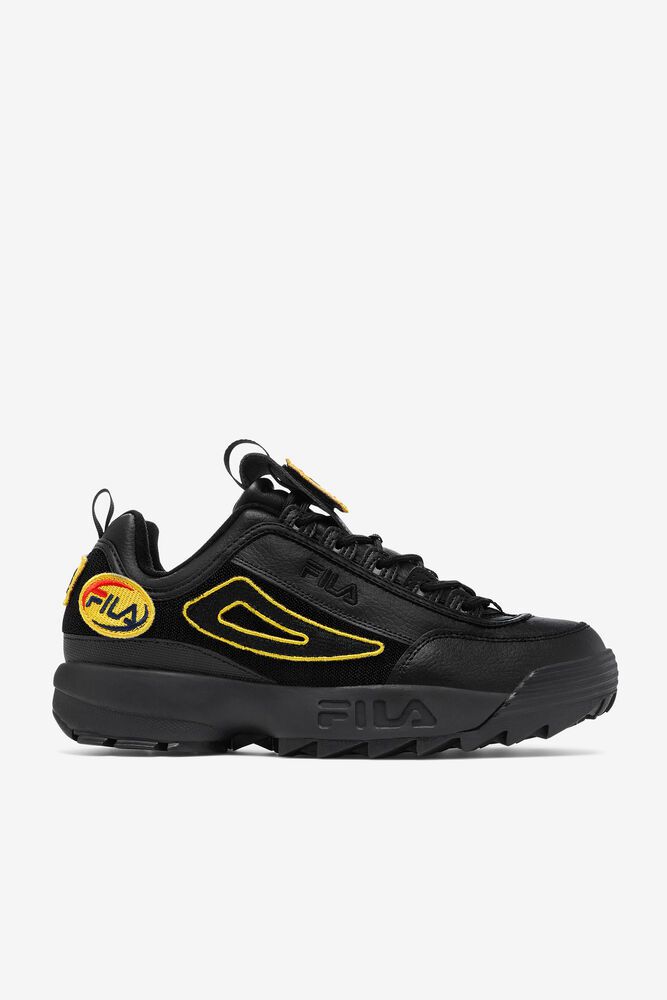 Fila Sneakers Disruptor 2 Patches Mens Black - India DWV-168794